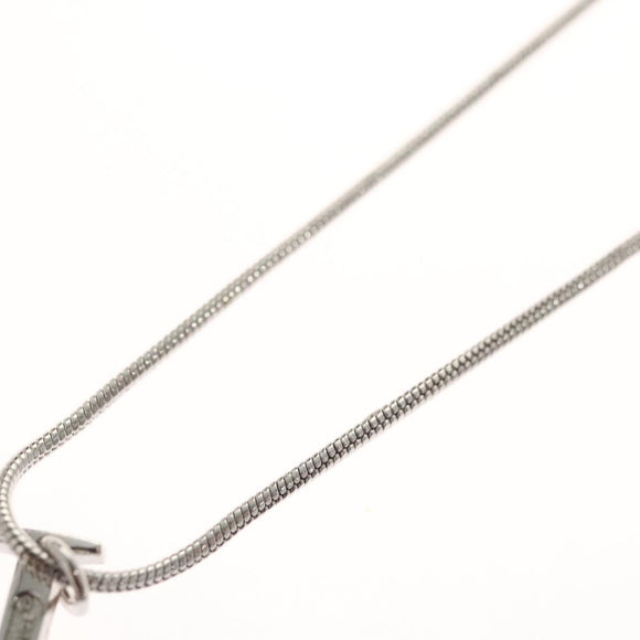 Christian Dior Necklace metal Silver Auth am8121