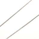 Christian Dior Necklace metal Silver Auth am8121-13