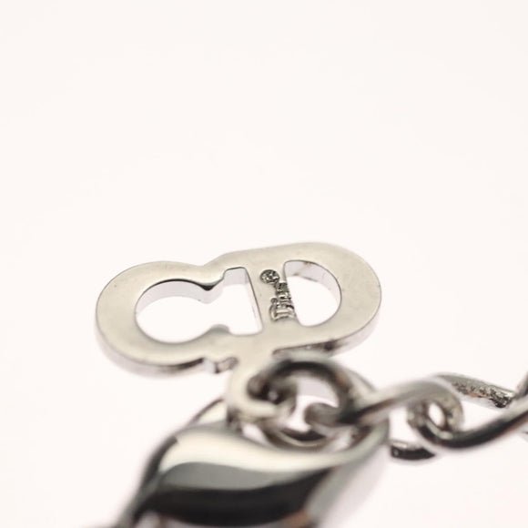 Christian Dior Necklace metal Silver Auth am8121