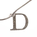 Christian Dior Necklace metal Silver Auth am8121-3
