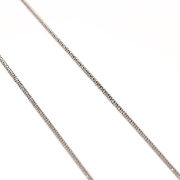 Christian Dior Necklace metal Silver Auth am8121