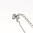 Christian Dior Necklace metal Silver Auth am8121-9
