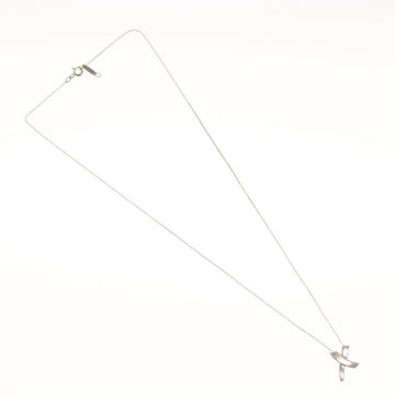 TIFFANY&Co. Kiss Necklace Ag925 Silver Auth am8122 - 0