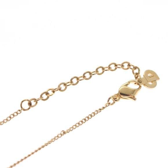 Christian Dior Necklace metal Gold Auth am8123