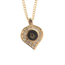Christian Dior Necklace metal Gold Auth am8123-3