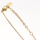 Christian Dior Necklace metal Gold Auth am8123-8
