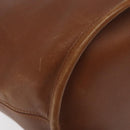 Coach Shoulder Bag Leather Brown Auth am8136-15