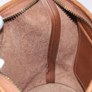 Coach Shoulder Bag Leather Brown Auth am8136-19