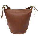 Coach Shoulder Bag Leather Brown Auth am8136-13