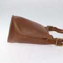 Coach Shoulder Bag Leather Brown Auth am8136-3