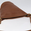 Coach Shoulder Bag Leather Brown Auth am8136-6