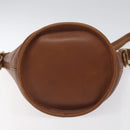 Coach Shoulder Bag Leather Brown Auth am8136-5