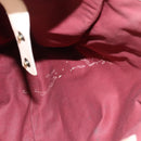 BALLY Tote Bag Leather Beige Gold Auth am8137-21