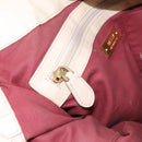 BALLY Tote Bag Leather Beige Gold Auth am8137-22