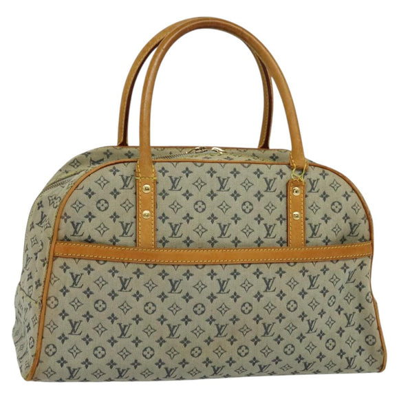 LOUIS VUITTON Monogram Mini Marie Hand Bag Blue M92003 LV Auth am8144