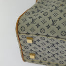LOUIS VUITTON Monogram Mini Marie Hand Bag Blue M92003 LV Auth am8144-15