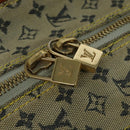 LOUIS VUITTON Monogram Mini Marie Hand Bag Blue M92003 LV Auth am8144-17
