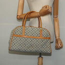 LOUIS VUITTON Monogram Mini Marie Hand Bag Blue M92003 LV Auth am8144-23