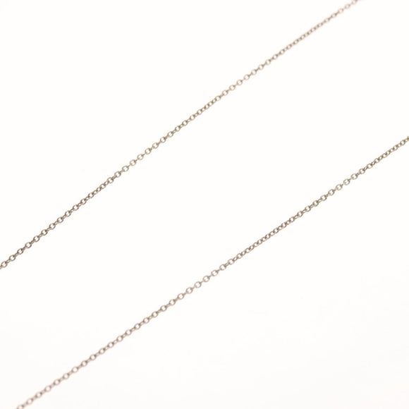 TIFFANY&Co. Bean Necklace Ag925 Silver Auth am8149