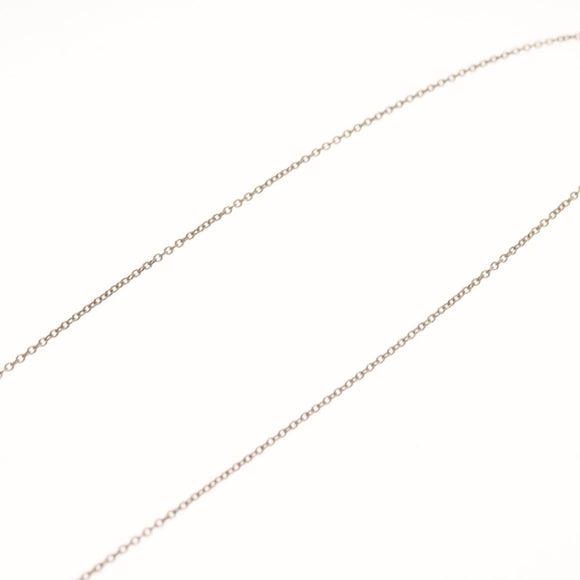 TIFFANY&Co. Bean Necklace Ag925 Silver Auth am8149