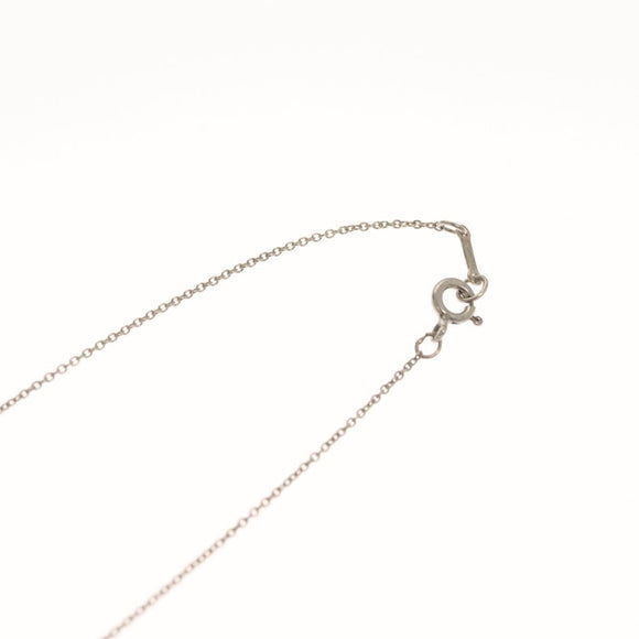 TIFFANY&Co. Bean Necklace Ag925 Silver Auth am8149
