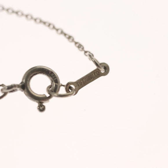 TIFFANY&Co. Bean Necklace Ag925 Silver Auth am8149