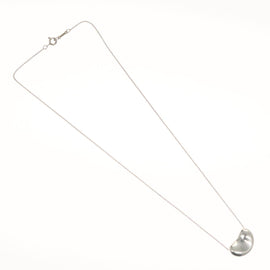 TIFFANY&Co. Bean Necklace Ag925 Silver Auth am8149 - 0