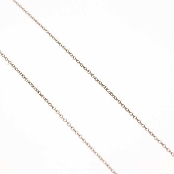 TIFFANY&Co. Bean Necklace Ag925 Silver Auth am8149