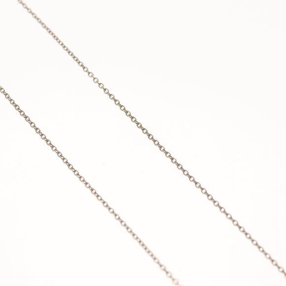 TIFFANY&Co. Bean Necklace Ag925 Silver Auth am8149