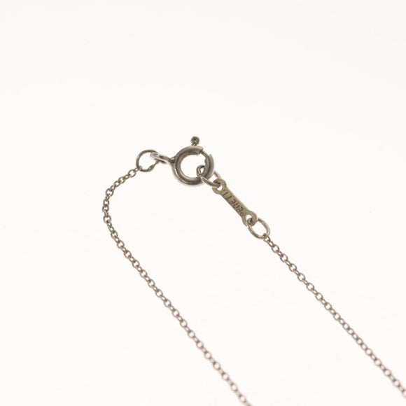 TIFFANY&Co. Bean Necklace Ag925 Silver Auth am8149