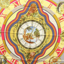 HERMES Carre 90 ""Parmi les fleurs je compte les heures"" Black Auth am8152-6