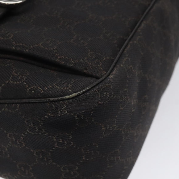 GUCCI GG Canvas Abbey Shoulder Bag Outlet Brown 293581 Auth am8158