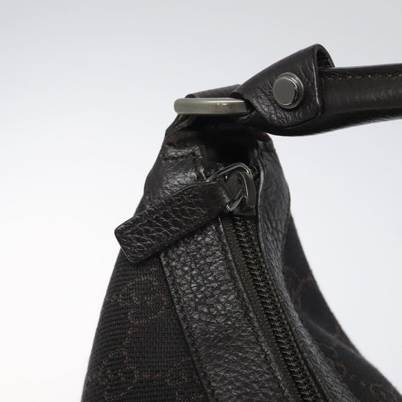 GUCCI GG Canvas Abbey Shoulder Bag Outlet Brown 293581 Auth am8158