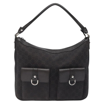 GUCCI GG Canvas Abbey Shoulder Bag Outlet Brown 293581 Auth am8158 - 0