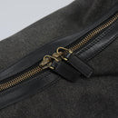 GUCCI Web Sherry Line Shoulder Bag Denim Black Red Green 73884 Auth am8160-10