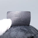 GUCCI Web Sherry Line Shoulder Bag Denim Black Red Green 73884 Auth am8160-12