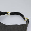 GUCCI Web Sherry Line Shoulder Bag Denim Black Red Green 73884 Auth am8160-8