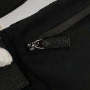 GUCCI GG Canvas Waist bag Black Silver 28566 Auth am8162-15