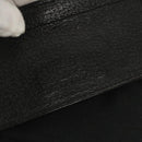 GUCCI GG Canvas Waist bag Black Silver 28566 Auth am8162-16