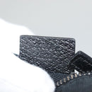 GUCCI GG Canvas Waist bag Black Silver 28566 Auth am8162-22