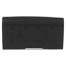 LOUIS VUITTON Empreinte Portefeiulle Sarah Wallet Black M82257 LV Auth am8167SM-2