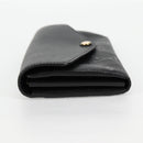 LOUIS VUITTON Empreinte Portefeiulle Sarah Wallet Black M82257 LV Auth am8167SM-3
