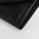 LOUIS VUITTON Empreinte Portefeiulle Sarah Wallet Black M82257 LV Auth am8167SM-15