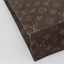 LOUIS VUITTON Monogram Sac Plat Hand Bag M51140 LV Auth am8175-14