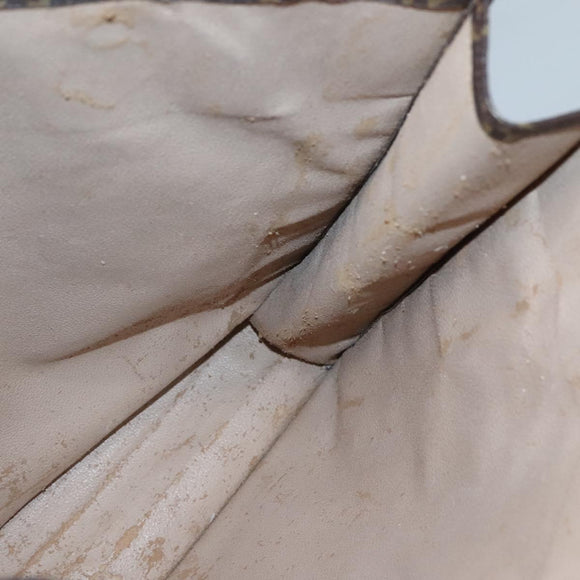 LOUIS VUITTON Monogram Sac Plat Hand Bag M51140 LV Auth am8175