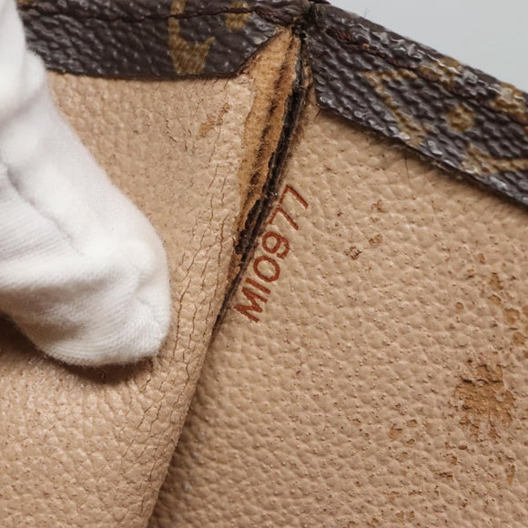 LOUIS VUITTON Monogram Sac Plat Hand Bag M51140 LV Auth am8175