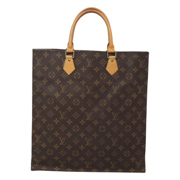 LOUIS VUITTON Monogram Sac Plat Hand Bag M51140 LV Auth am8175 - 0