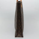 LOUIS VUITTON Monogram Sac Plat Hand Bag M51140 LV Auth am8175-4