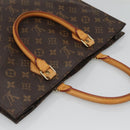 LOUIS VUITTON Monogram Sac Plat Hand Bag M51140 LV Auth am8175-6