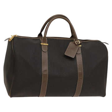 Dunhill Boston Bag PVC Brown Auth am8180